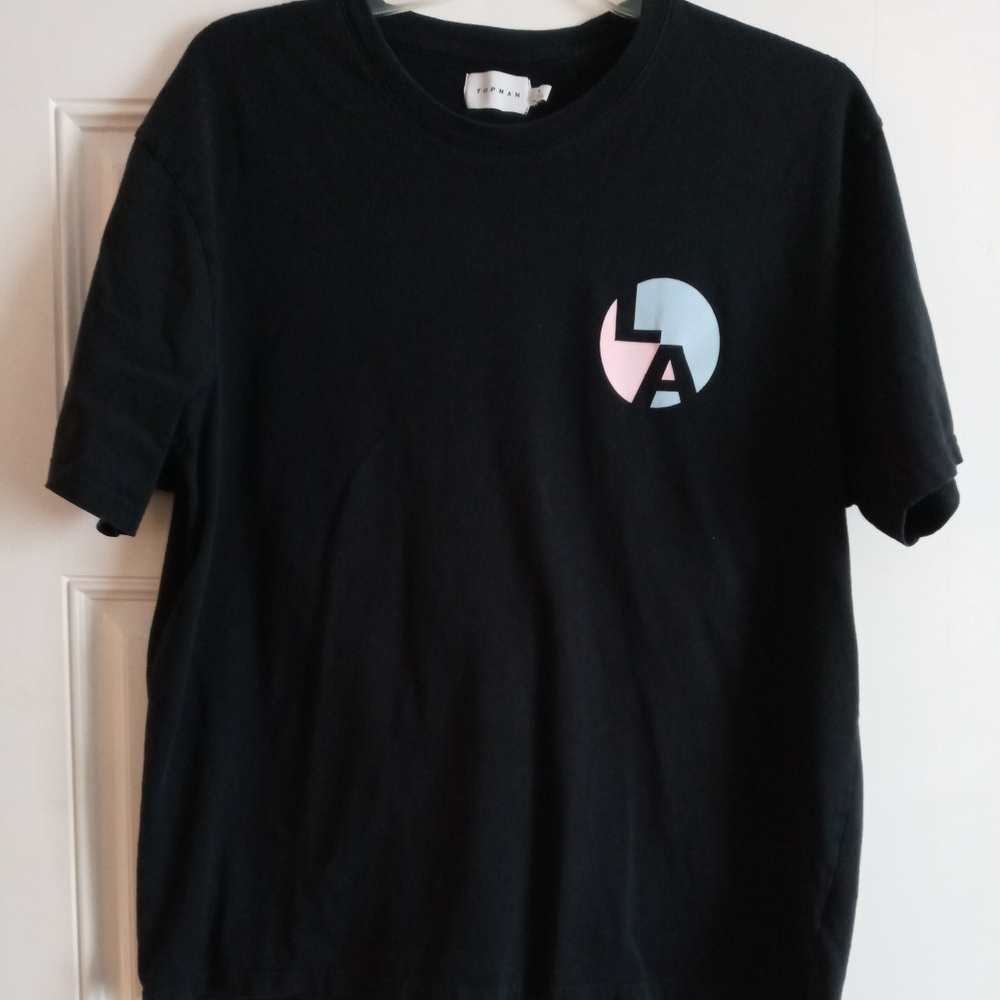 💜 TOPMAN LA Tee-shirt. Size XL